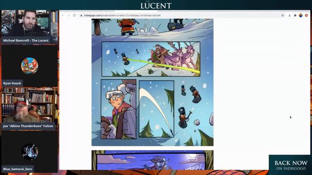 Ryan Haack talks BRIC-A-BRAC #2: A Fantasy Christmas Comic Book смотреть онлайн