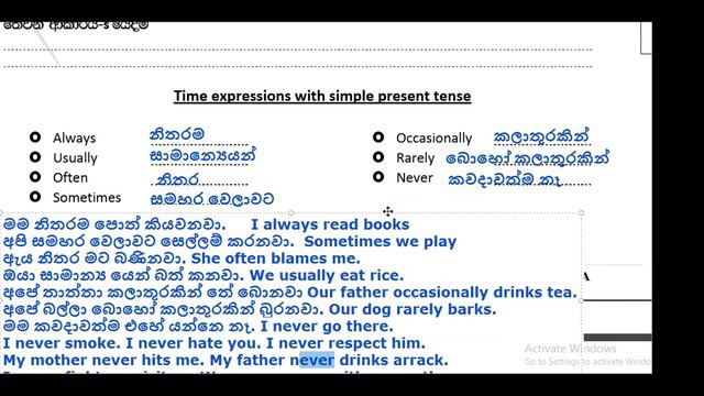 Time Expressions with Simple Present смотреть онлайн
