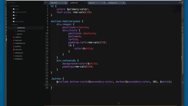 Diseño Web Responsive con Foundation 6 y SASS - Utilizando Mixins y Variables para Botones смотреть онлайн