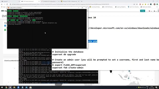 Install apache superset on windows 10 with any error смотреть онлайн