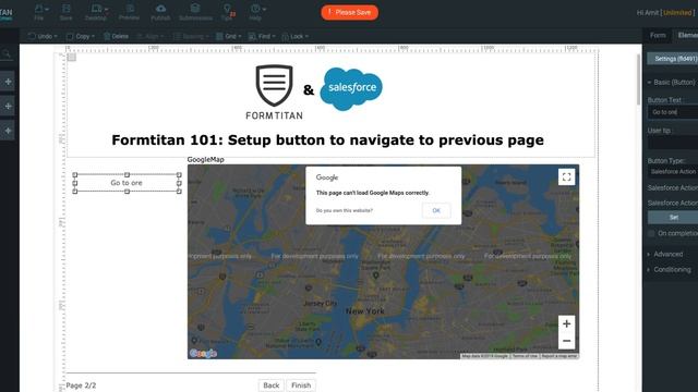 Navigate to previous page using a custom button смотреть онлайн