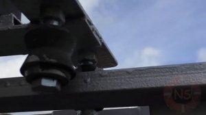 Простые откатные ворота своими руками бюджетный вариант