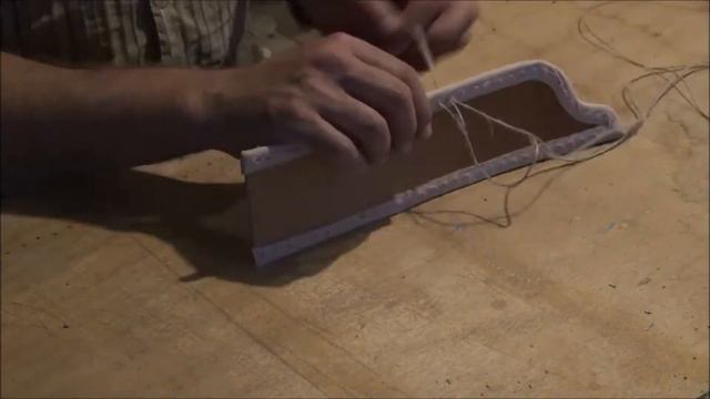 Process of making ancient greek leather armor. смотреть онлайн