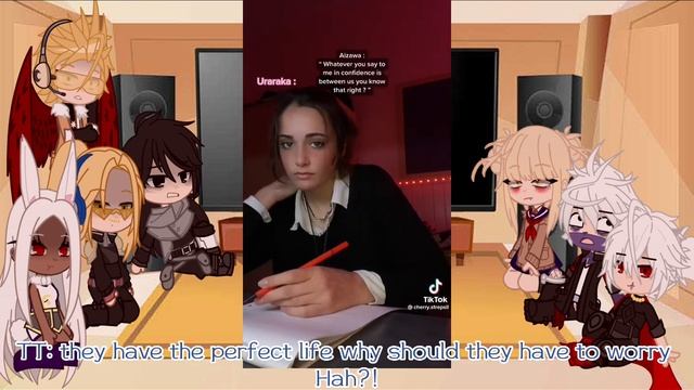 pro heroes + LOV react… ||Angst|| cringe смотреть онлайн