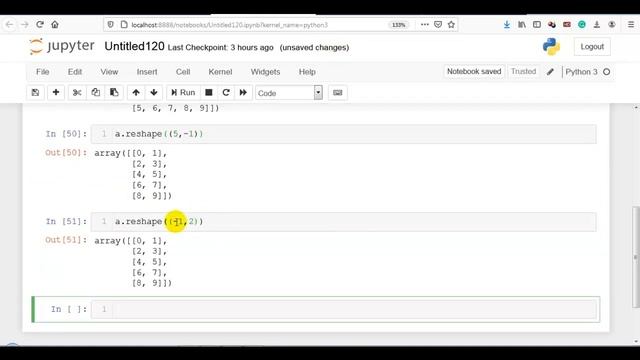 13. Reshaping Numpy Arrays (reshape(-1,1))(Part 3) смотреть онлайн