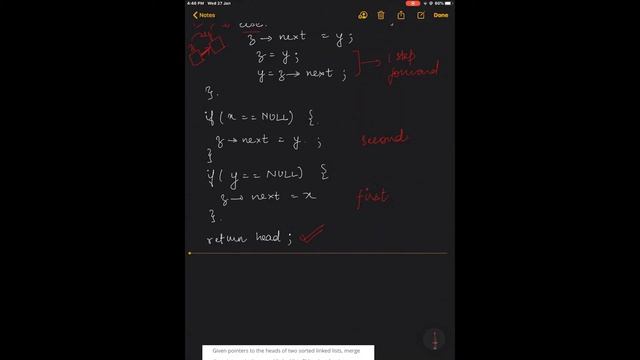 Merge two Sorted Linked Lists||Hackerrank||C++||Day 2 смотреть онлайн
