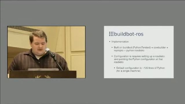 ROSCon 2014 Mike Ferguson: Continuous integration смотреть онлайн