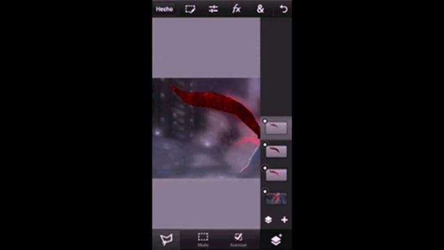 kaneki ken kagune photoshop touch tutorial смотреть онлайн