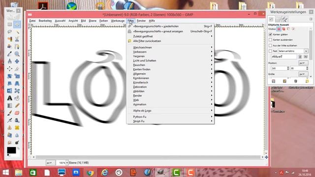 Gimp Banner erstellen Tutorial Deutsch für Anfänger смотреть онлайн