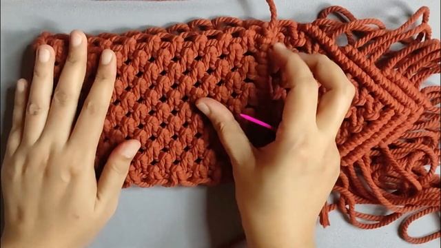 MACRAME PHONE BAG TUTORIAL | DIY MACRAME MOBILE POUCH EASY FOR BEGINNER смотреть онлайн