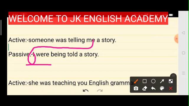 Continuous Tense Active Passive Voice//Active #Passive_Voice//Part-4/Present & Past continuous. смотреть онлайн