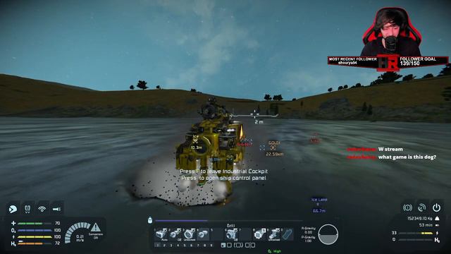 HUNT FOR GOLD & PLATINUM + NEW SHIP??? // Space Engineers смотреть онлайн
