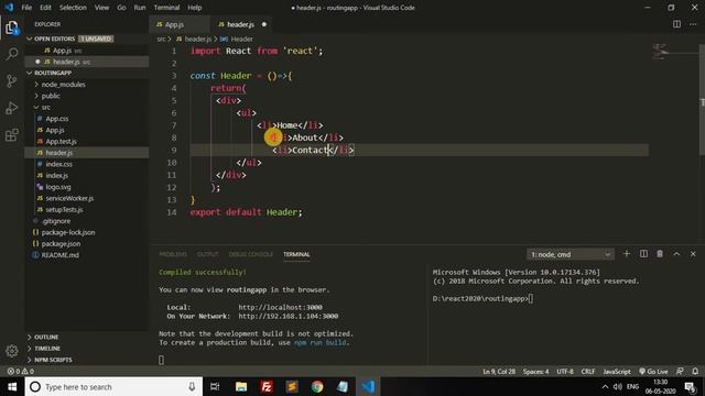 React Routing | How to create routing in ReactJs смотреть онлайн