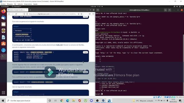 Probar la conexión con la base de datos desde PHP смотреть онлайн