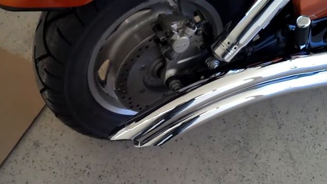 Honda VTX 1300c w/ Cobra Swept pipes and Baron's BAK! смотреть онлайн