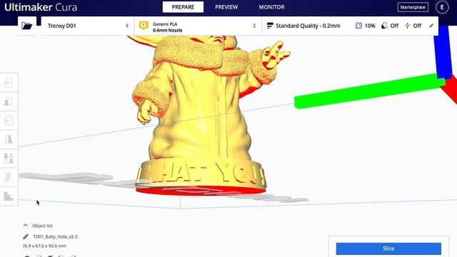 Cura Custom Support смотреть онлайн