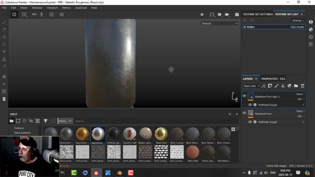 BLENDER_SUBSTANCE PAINTER_ WOLFENSTEIN INSPIRED ARTWORK_ BULLET смотреть онлайн