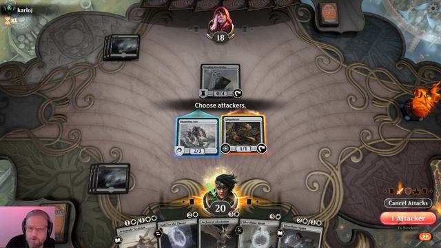MTGA Draft - Some draft game play with aggressive white deck. смотреть онлайн