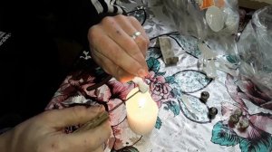 Изготовление бусин из пластиковых ложек !