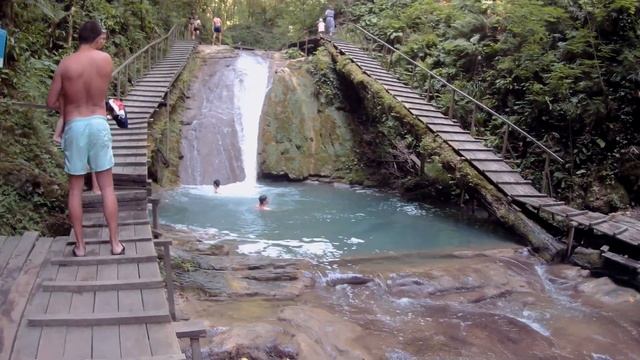 33 водопада , Большой Кичмай, ущелье Джигот в большом Сочи смотреть онлайн