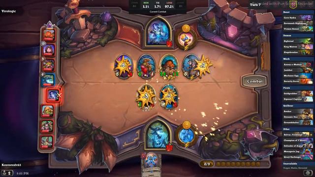 hearthstone battleground mech sindragosa смотреть онлайн