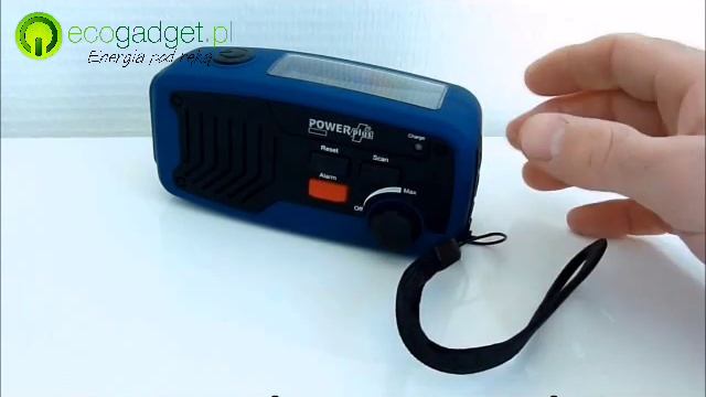 Panther - 5 urządzeń w 1 od Ecogadget.pl: ładowarka, radio, latarka, bank energii i alarm dźwiękowy смотреть онлайн