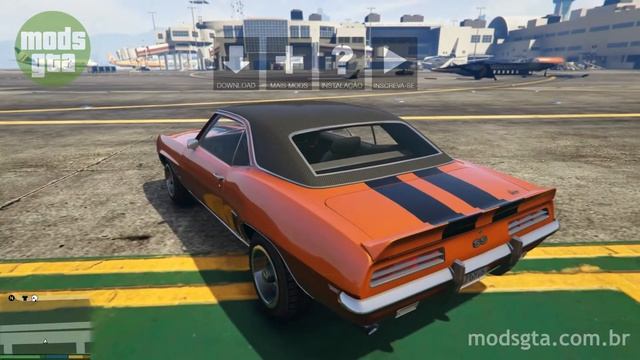 Mod do Chevrolet Camaro SS 350 1969 para GTA V смотреть онлайн