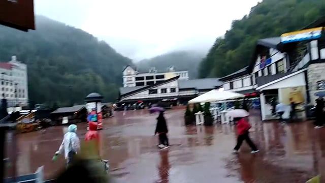 Русская печь как вид транспорта на Розе хутор смотреть онлайн