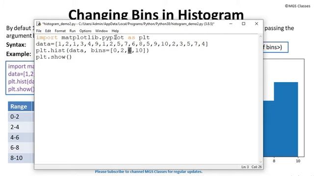 Class #29 : Unit-1 : Chapter-3 : Topic-9 : Histogram & Apply Various Settings for XII-IP смотреть онлайн