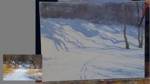 Зимний Пейзаж Маслом Мастер Класс – Юрий Клапоух (2018)