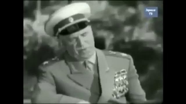 Кинохроника. 2-я часть. Интервью маршала Г. Жукова. Part 2. Interview With Marshal G. Zhukov.