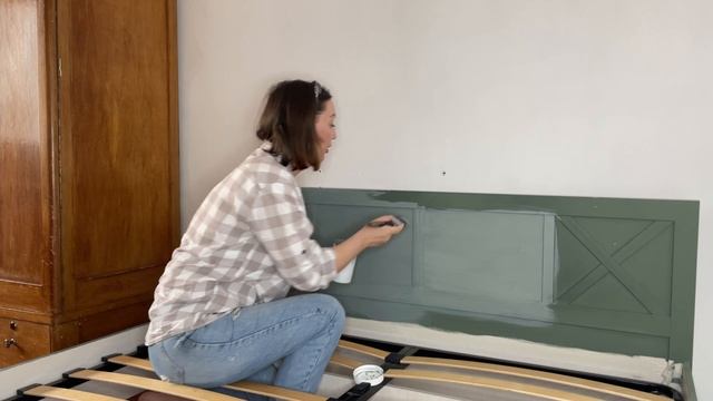 Покрасила кровать !) Переделка комнаты diy смотреть онлайн
