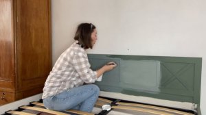 Покрасила кровать !) Переделка комнаты diy