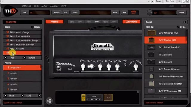 Как сохранять пресеты Presets Overloud TH-U. Amplitube 4. Guitar Rig 5. ToneLib GFX. смотреть онлайн
