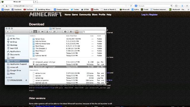 How to update a MineCraft Server (Mac) смотреть онлайн