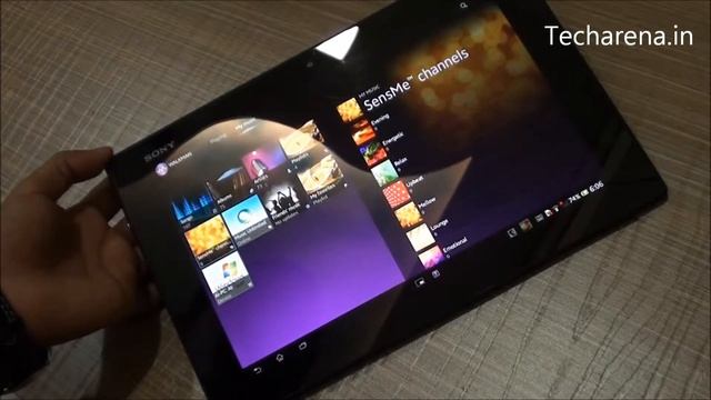 Pre-installed Apps Video of Sony Xperia Tablet Z смотреть онлайн