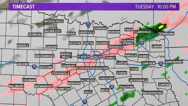 DFW WINTER STORM: Live radar, ice conditions, forecast смотреть онлайн