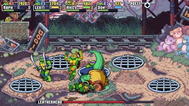 TMNT: Shedder's Revenge (4-player) [82] Switch Longplay смотреть онлайн