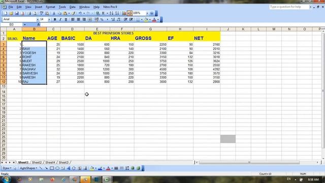 MS OFFICE 2003 EXCEL 2003 смотреть онлайн