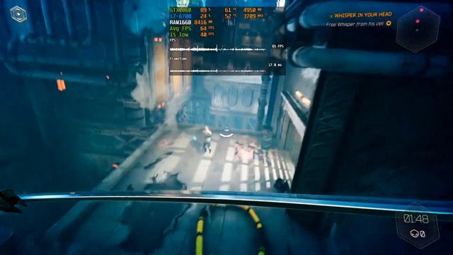 Ghostrunner | i7-6700 + GTX 1060 6GB [Epic] [1080p DX12] смотреть онлайн