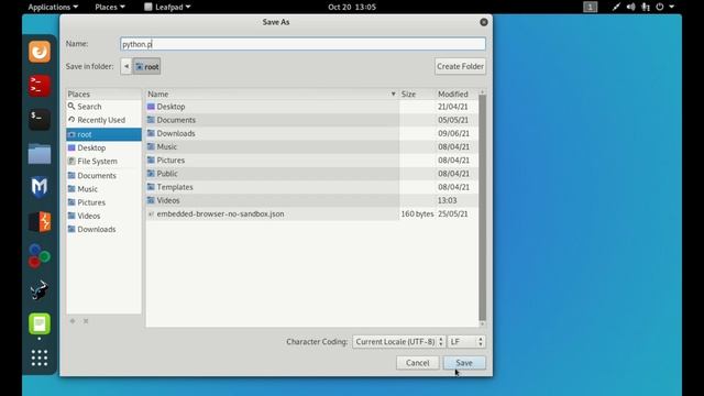 6 . كتابة أول برنامج لك بلغة البايثون على الكالي لينكس | Python & Kali Linux смотреть онлайн