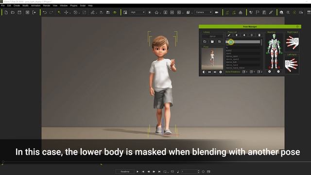 Pose Manager: Mix, Mirror, and Sequence Poses for Animation - iClone Python Plugin (FREE) смотреть онлайн