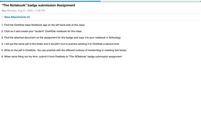 How to move an assignment from Schoology to One Note смотреть онлайн