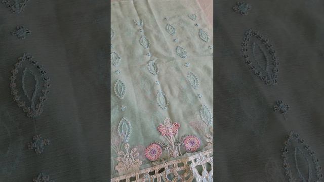 Pure Silk Chiffon by Maria B. ‘23 - MPC-23-104 Mint Green - Restock смотреть онлайн