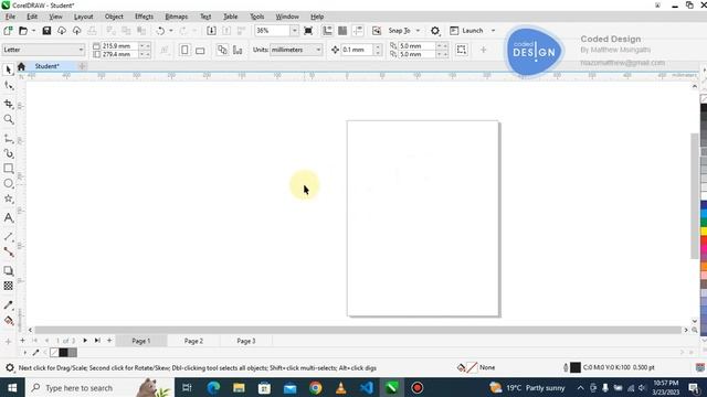 Corel Draw Tool Box - Graphic Design Course смотреть онлайн