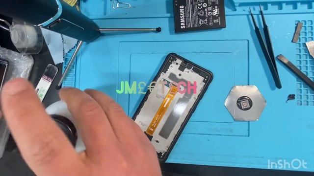 Samsung X cover 5 screen replacement G525FZKDXNZ смотреть онлайн