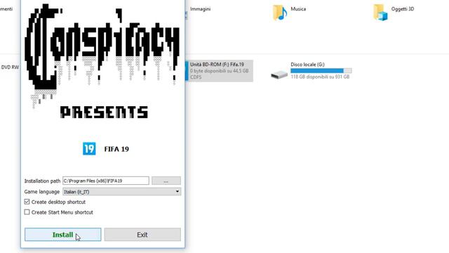 Download FIFA 19 PC ITA
