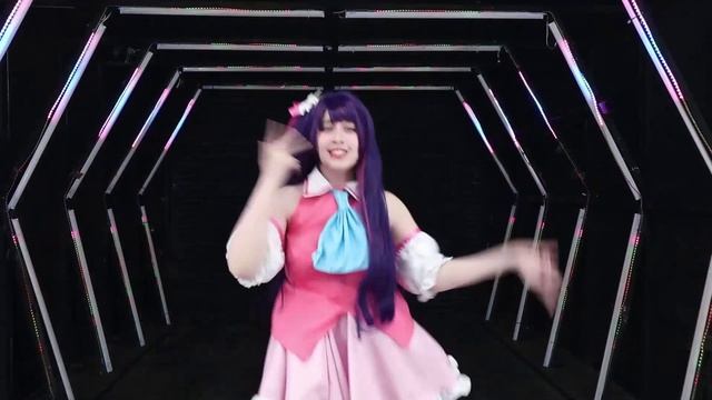 Oshi No Ko Opening Cosplay Dance CoverHoshino Ai 「アイドル IDOL」推しの子 #oshinoko (dari Indonesia) Eng Sub