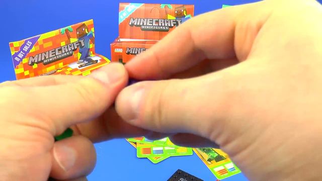 Майнкрафт серия Лего Минифигурки Lego Minecraft series Minifigures смотреть онлайн