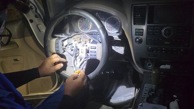 How To Fix Clock Spring Nissan Armada